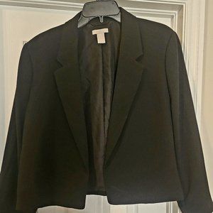 H&M Black Crop Blazer - Never Worn
